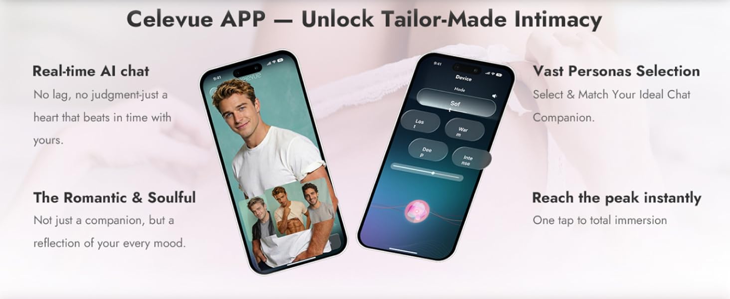 Celevue APP - Unlock Tailor-Made Intimacy